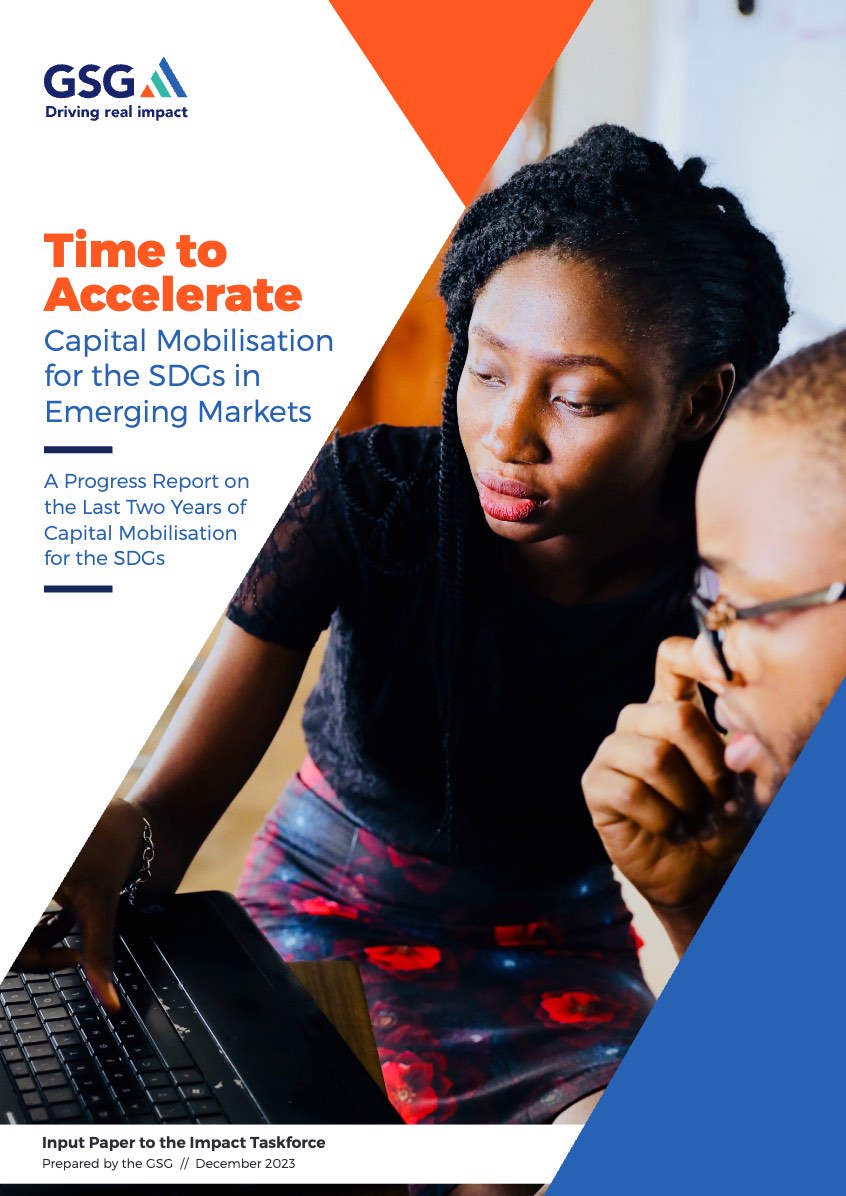 Time To Accelerate Capital Mobilisation Cover
