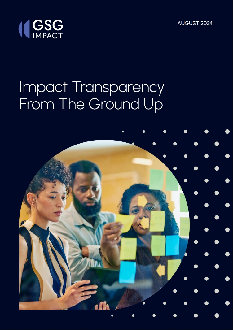 Impact Transparency From The Ground Up Pdf Cover