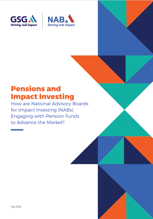 Pensions And Impact Investing Cover Page